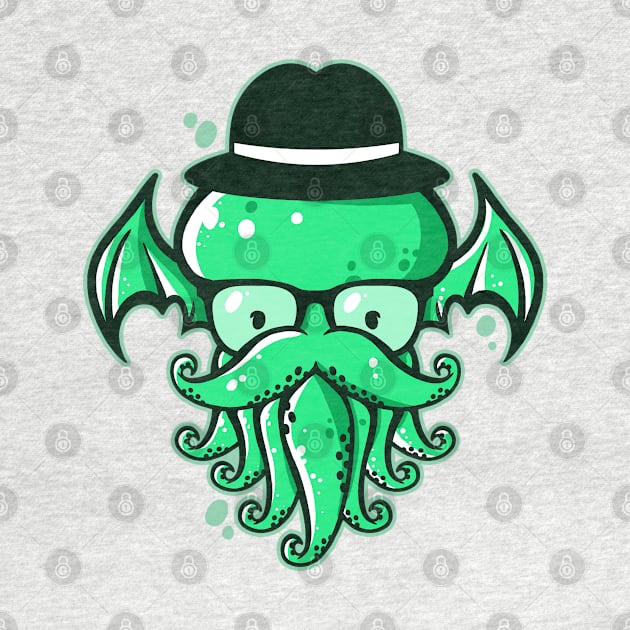 Hipster Cthulhu by NemiMakeit